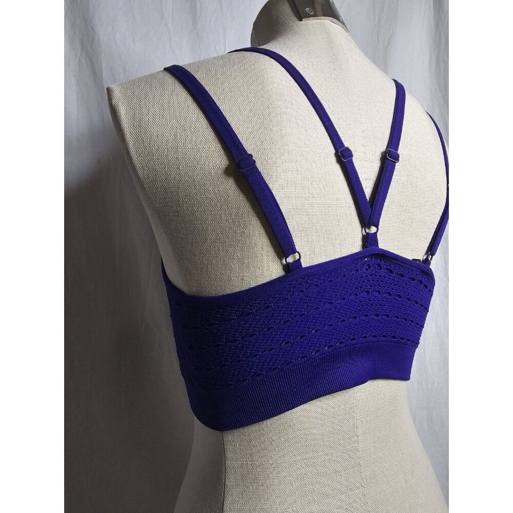 GYMSHARK Energy indigo seamless sports bra- SIZE SMALL - Read Description - Picture 6 of 13